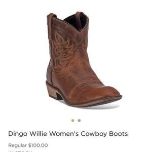Brand new! Dingo Willie Women’s Cowboy Boots